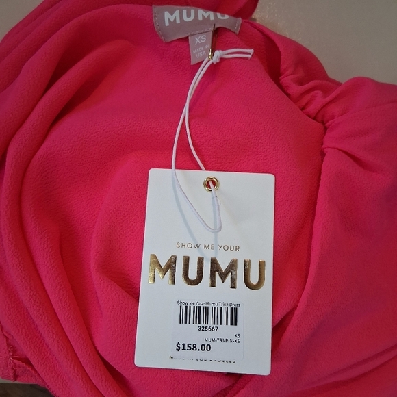 Show Me Your Mumu Trish Dress In Pink Pebble Size XS NWT - Picture 7 of 13